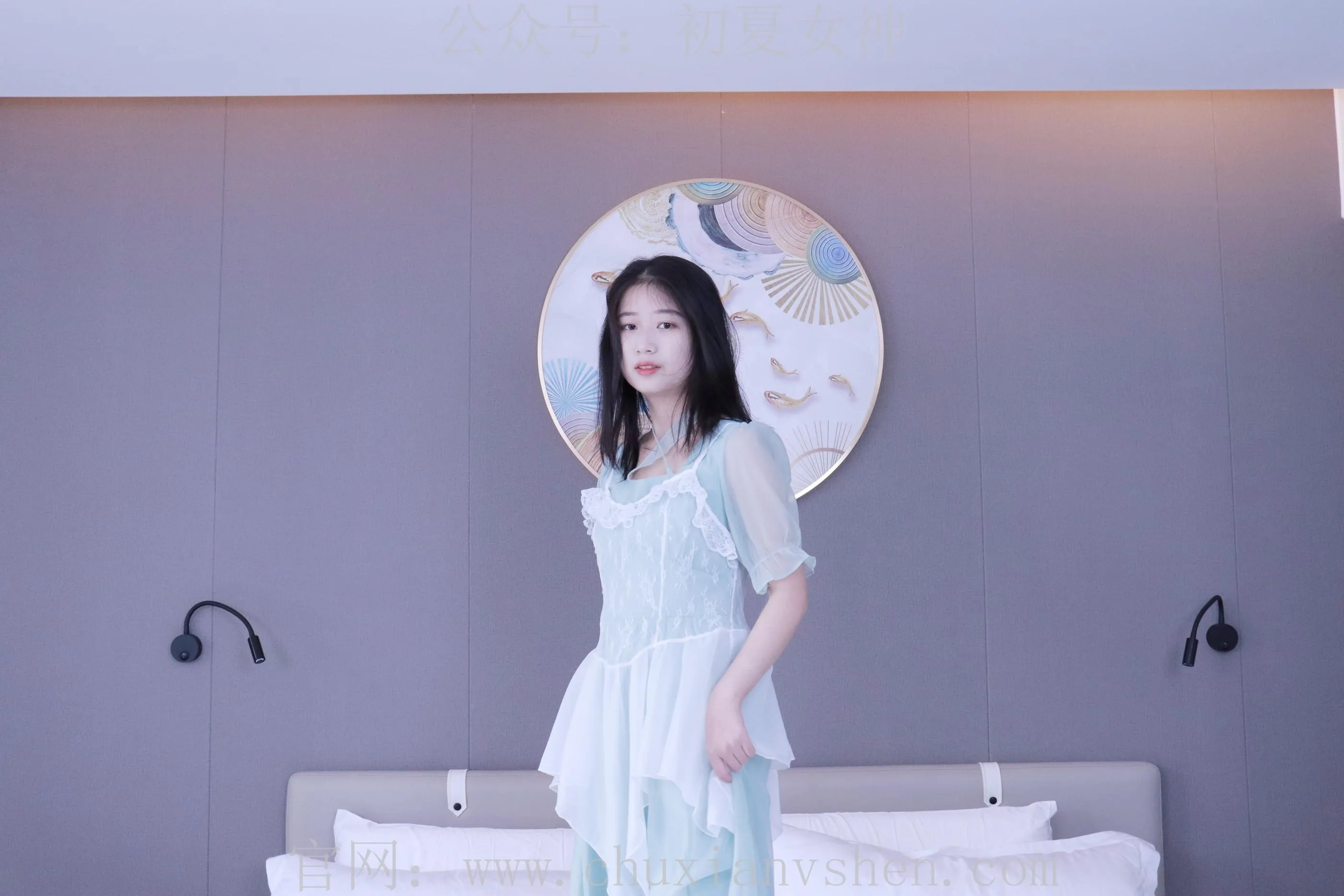 初夏女神 NO.009 念念 绿野仙踪M码连衣裙搭回力球鞋 [120P]插图6